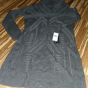 A. Byer NWT Cowl Neck Sweater Tunic size medium